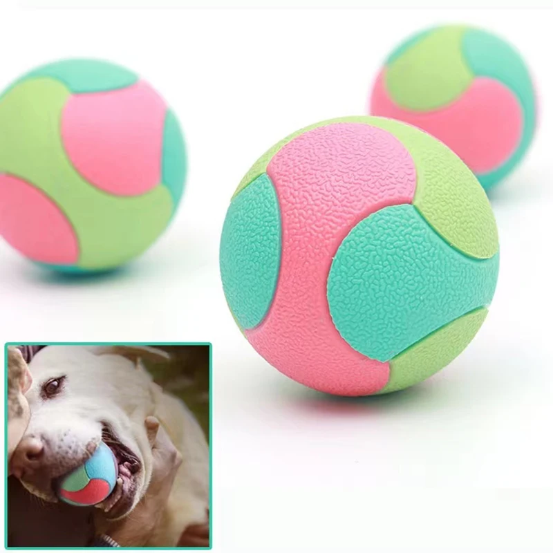 

Anti Bite Dog Toys Ball Pets Dogs Bouncing Ball Toys Pet Training Cat Toy Ball Puppy Interactive Play Toy Pet Supplies