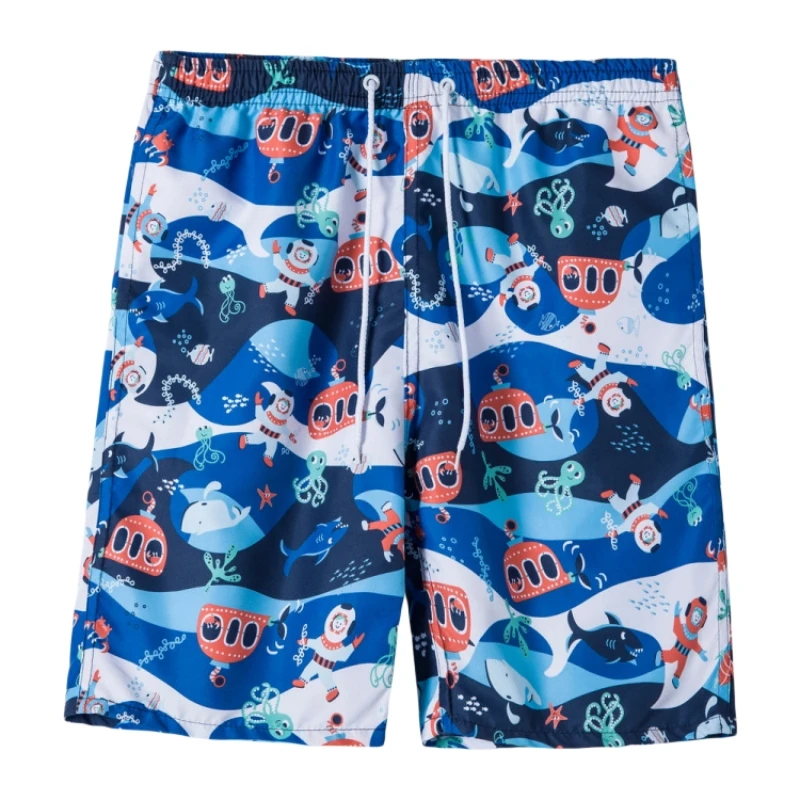 Swimsuit Man Short Beach for Men Swim Shorts Bikini Swimwear Pants Male Clothes Tiki Bathing Suit Sports Bermuda Gym Swimming