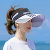 Adjustable Outdoor Sports Sunshade Hat For Women's Color Blocking UV Sun Hat For Travle Beach Cycling 1