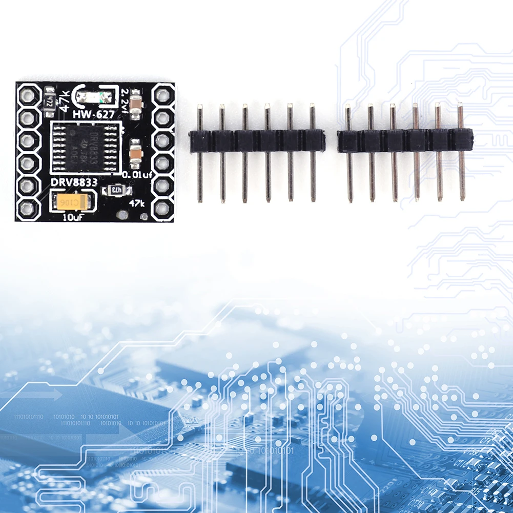 DRV8833 모터 드라이브 모듈 좋은 방열 DC 기어 모터 드라이버 Arduino 용 1.5A 단일 H 브리지 컨트롤러 보드