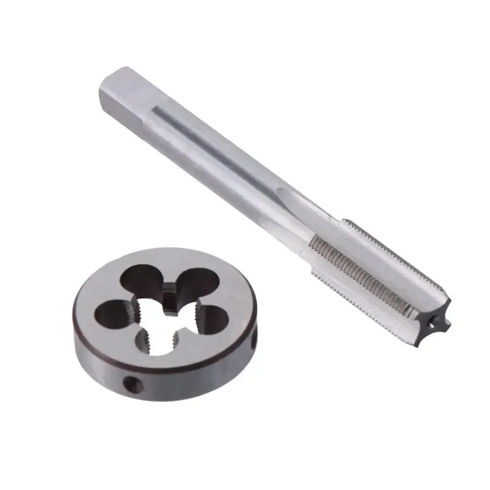 고품질 M16 x 1.5mm 미터법 탭 및 다이 세트 나사 탭 탭 & 다이 키트 기계 (너트 나사 볼트 나사 수리용)