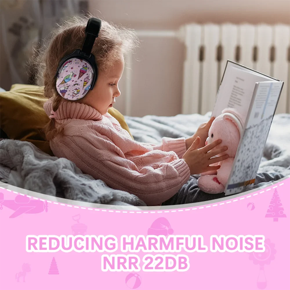 Casque antibruit enfant ZOHAN NRR 22dB protection auditive