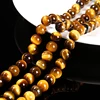 Wholesale Natural Yellow Tiger Eye Stone Bead Loose Spacer 4 6 8 10 12mm For Jewelry Making Diy Necklace Bracelet Accessoy 5