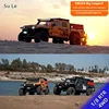 Crossrc Emo X4 Leopard 1/8 Remote-controlled Electric Climbing Vehicle Four-wheel Drive Off-road Vehicle Rtr Rc Model Car 2