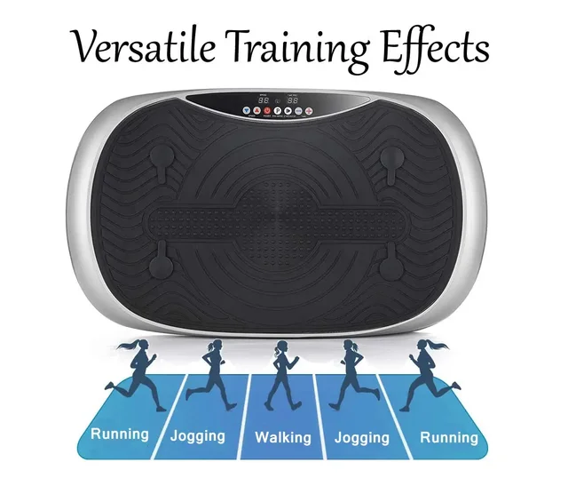 Massage Vibration Plate Shaper Body Rhythm Vibration Plate with Handle 2