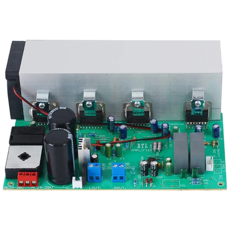 Pro Amplificador de Potência 200wx2 Hifi Amplificador Digital Estéreo 2.0 Canal Amplificador para Falante Passivo Casa Tda7294 - Image 5