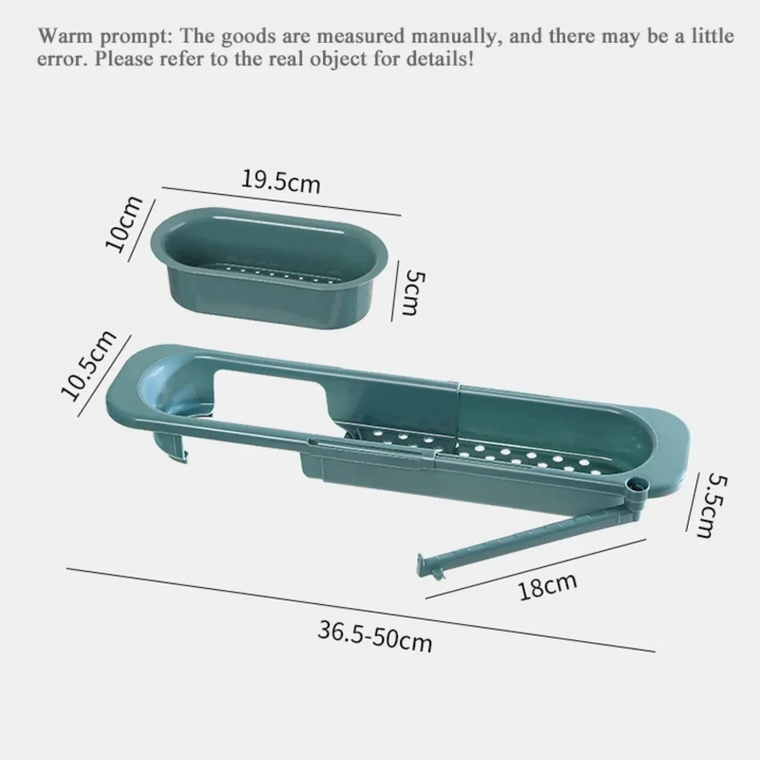 Adjustable Length Sink Drain Basket Dish Drainer Soap Towel Rack Supply Accessories Shelf Rack