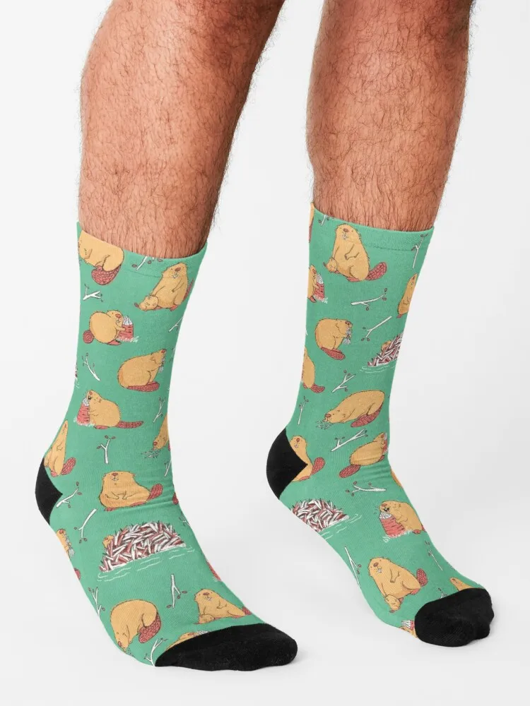Builder Beavers Socks Christmas Gift For Men