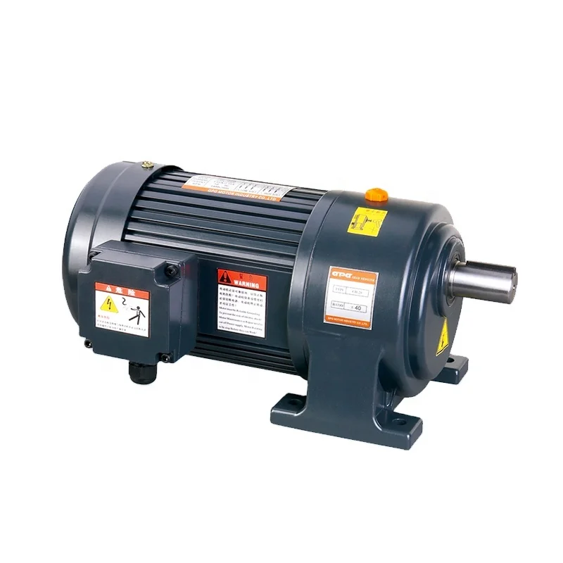 

Waterproof 220/380V CH horizontal CV 2.2KW three phase single phase gear motor with OEM custom