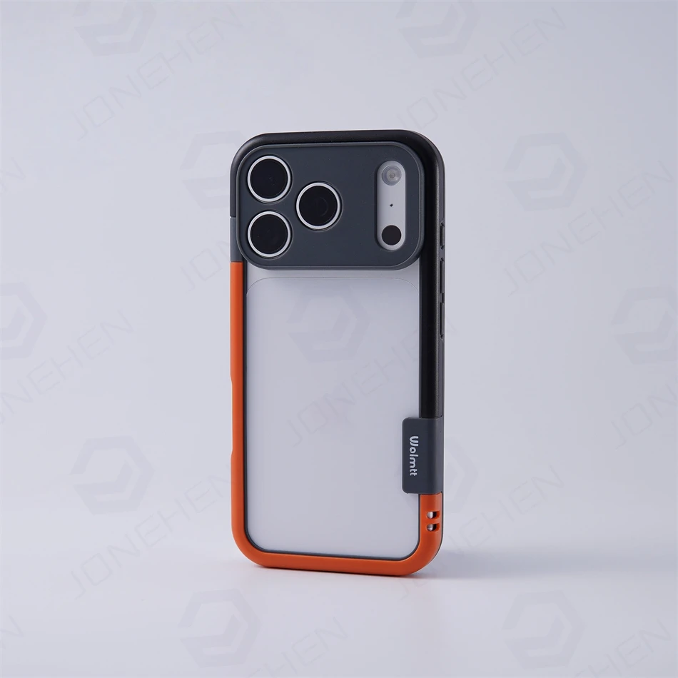 Light Colorful Soft Silicone Bumper Frame with Lens Protection