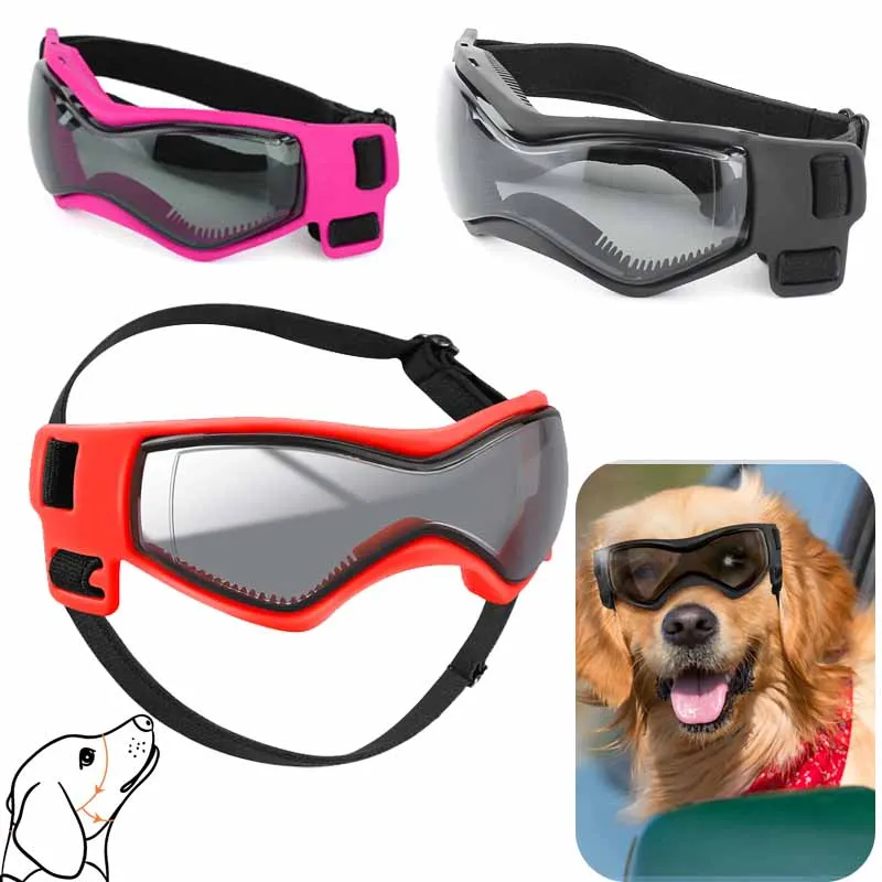 SDogGogglesSunglassesforSmallBreedUVProtectionEyewearAntiFog