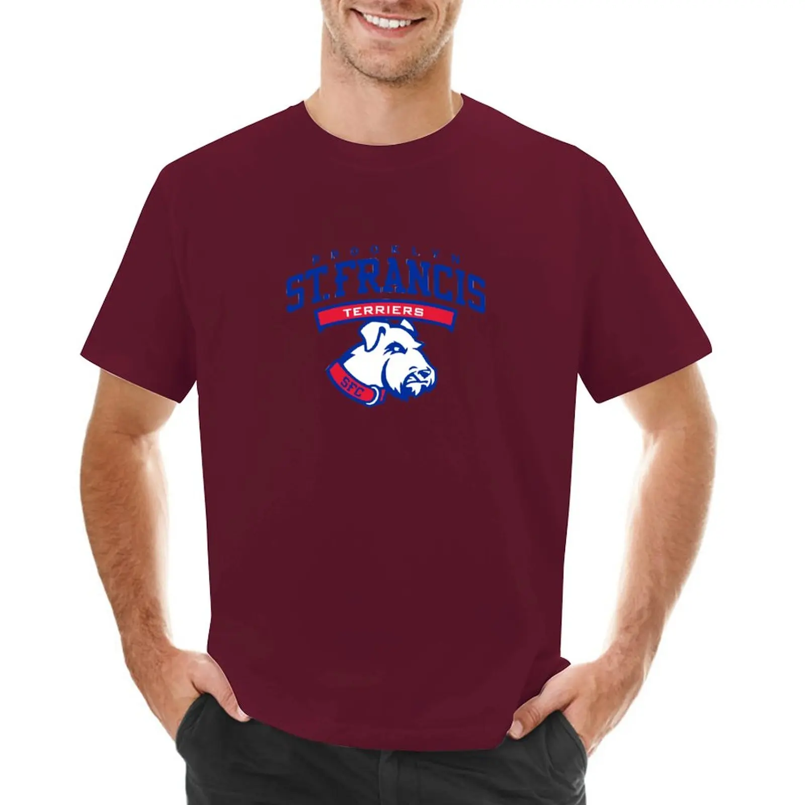 

the Terrier-St. Francis Brooklyns-icon T-Shirt anime Aesthetic clothing cute clothes kawaii clothes black t shirts for men