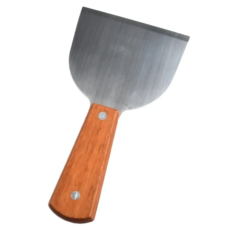 1pc Stainless Steel Steak Spatula Turner Flat Burger Pancake Pizza Grill Flipper Metal Steak Spatula Kitchen Barbecue Tools