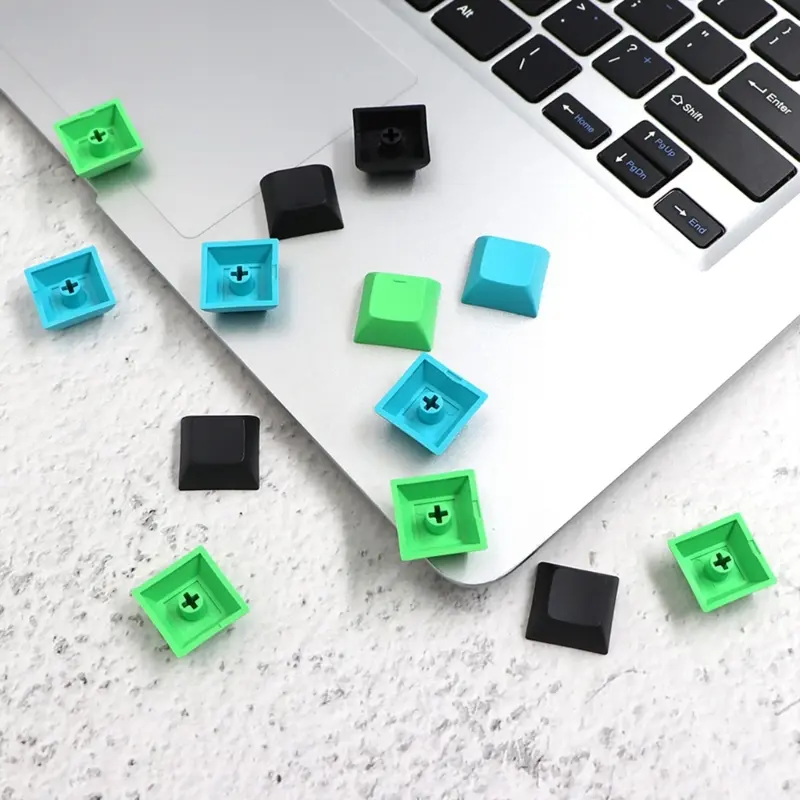 20PCS DSA 1U Keycap Set PBT Blank Keycaps DSA Profile 1U Height Keycap Set For Gaming Mechanical Keyboard image 5