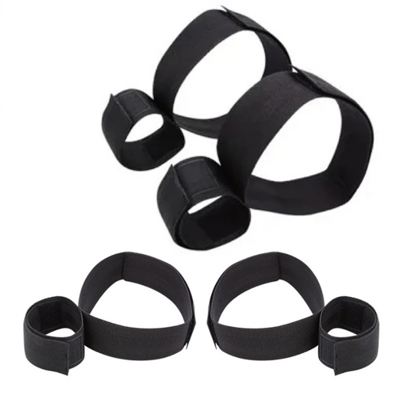 Kit de contrainte bdsm menottes collier et bandage pour couples_voghion.com