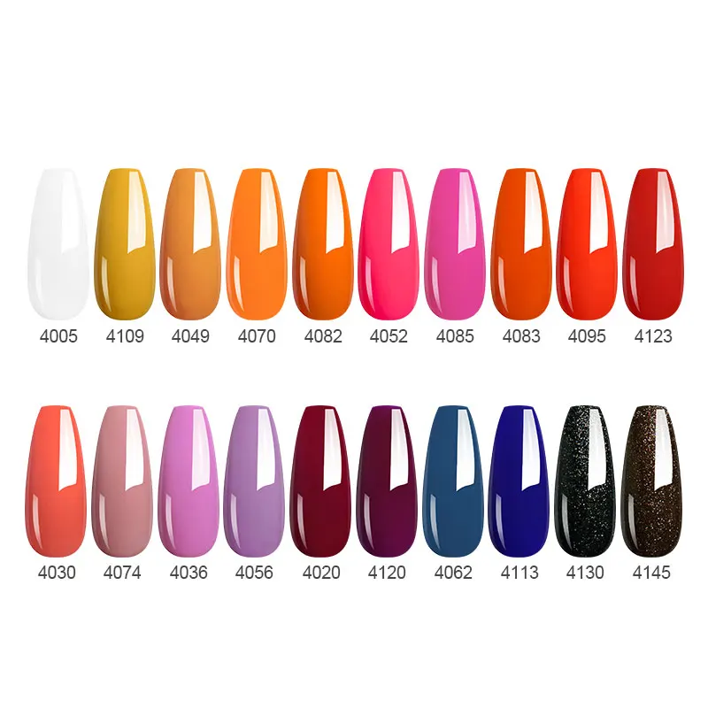 Parkson 10/20PCS Nail Gel Polish 8ml Pure Color Varnish Soak Off Nail Gel Kit UV LED Vernis Semi Permanent Lakiery For Maincure 3