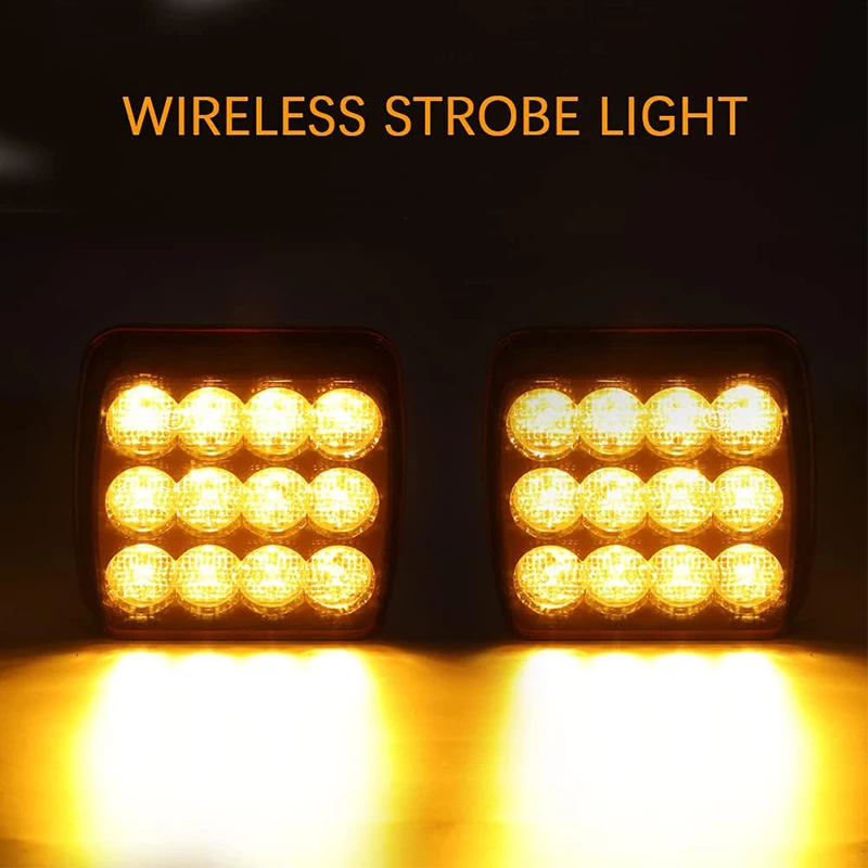 Yuanjoy ���� LED ���׳�ƽ Ʈ���Ϸ� �Ĺ̵� �����, Ʈ�� ȭ����, ��� ��ȣ �극��ũ��, ��Ȳ��, 12 V, 24V