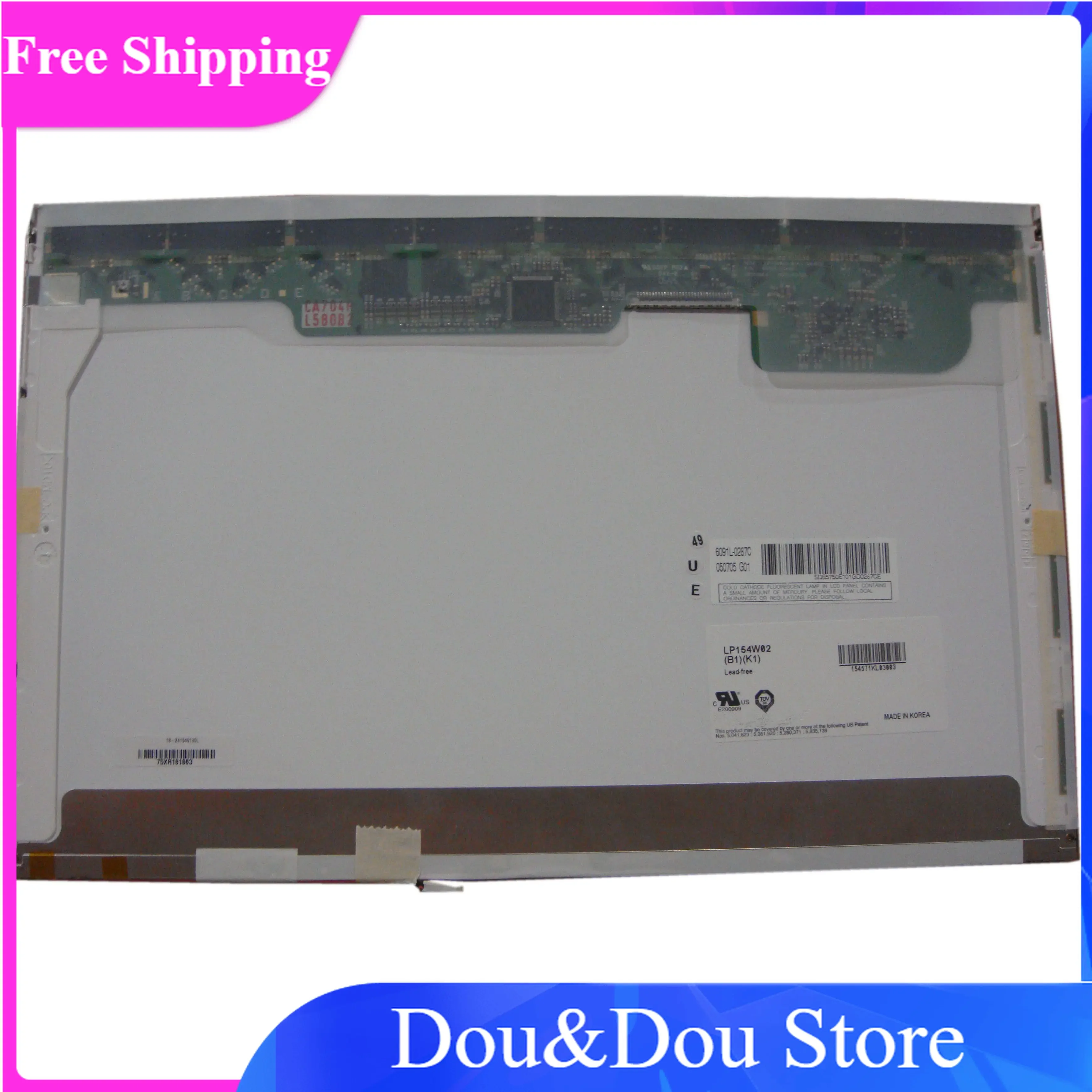 

ЖК-экран для ноутбука LP154W02 B1K1 QD15AL02 B154SW01 V.1 LP154W02-TL07 LP154WE2 TLA1 1680*1050 LVDS 30 pin