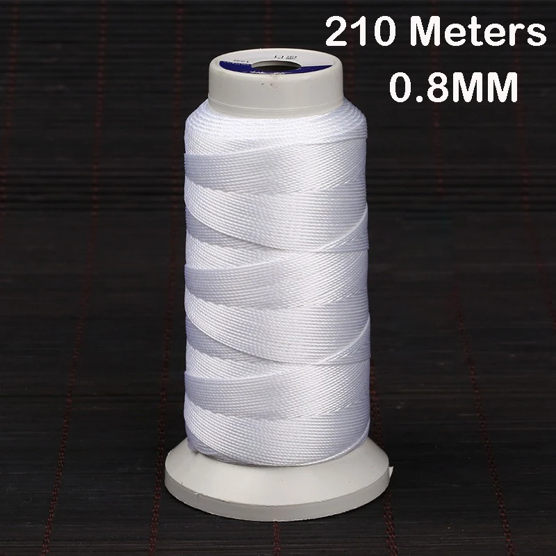 Non-Stretch String Beading Cord Thread For Jewelry Making DIY Bracelet Necklace Beading String Thread White