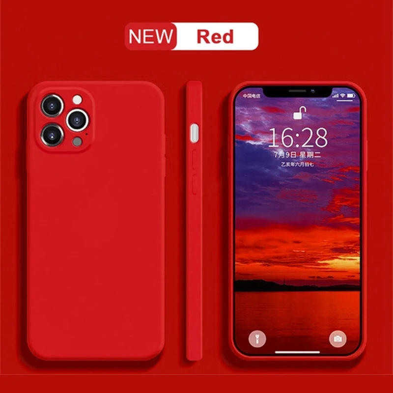 Luxury Liquid Silicone Camera Protection Case - Soft and Elegant Design