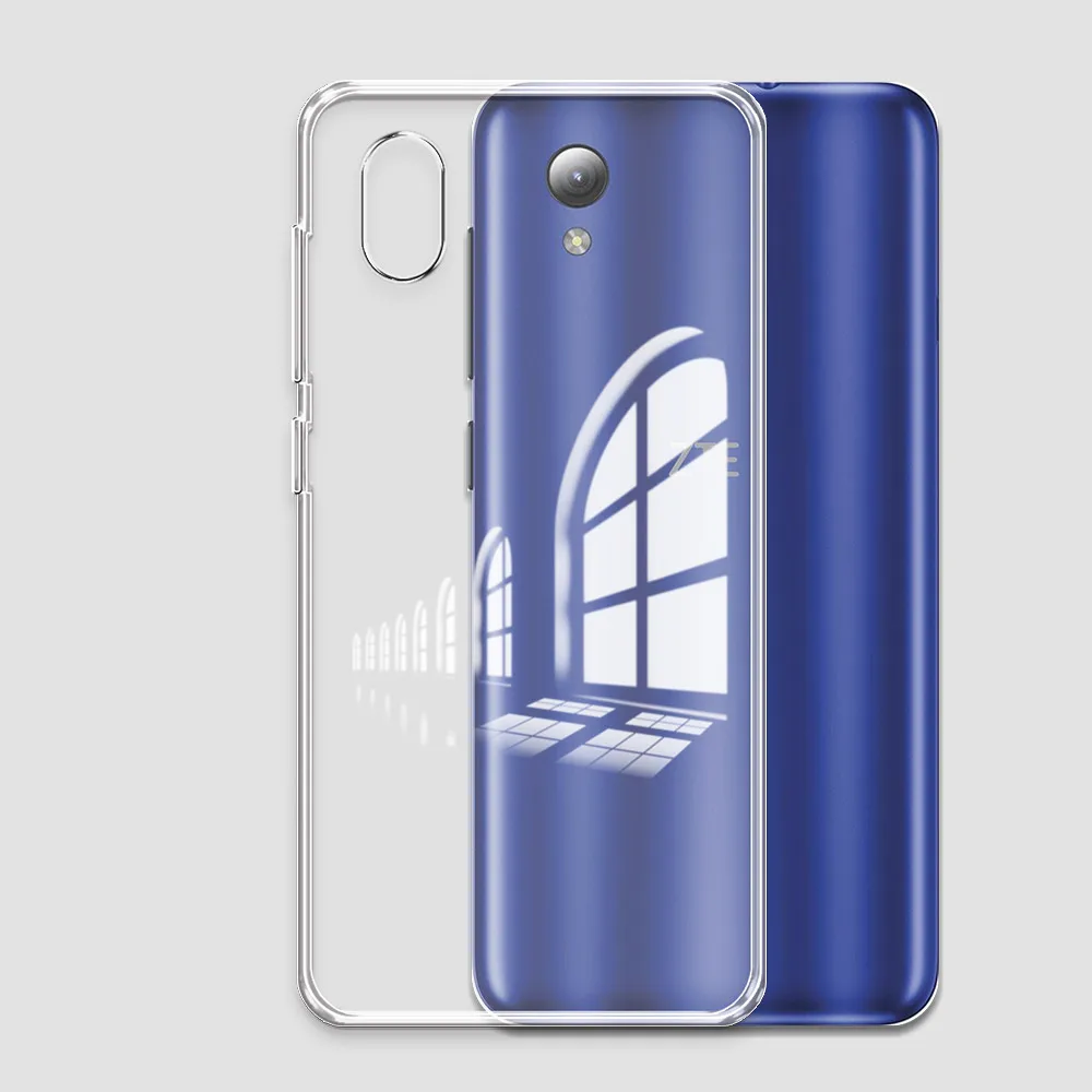 Funda Gel Tpu Para Zte Blade A3 2020 Diseño Jirafa Dibujos con Ofertas