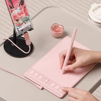 Huion Inspiroy 2 S Graphics Tablets H641P New Pen Tablet 6.3×3.9 Inch PenTech 3.0 Battery-Free Stylus Scroller + 6 Press Keys