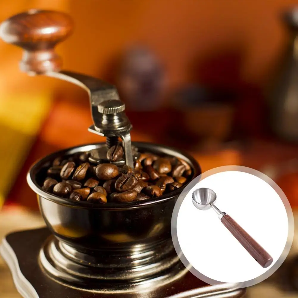 

Coffee Powder Spoon High Precise Coffee Measuring Spoon with Wooden Handle Bpa Free Kitchen Accessory for Coffee for Accurate