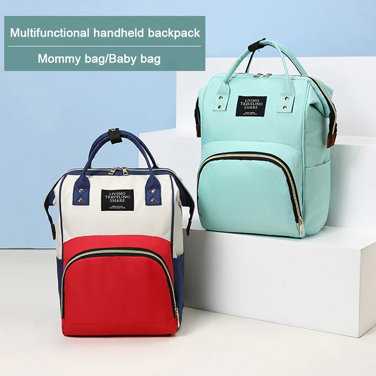 Diaper Bag 1 Portable Multi-Functional Mommy Bag Backpack Fashion Mommy Bag