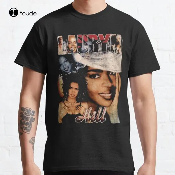 

People Call Me Lauryn Hills Classic T-Shirt Tee Shirt Custom Aldult Teen Unisex Digital Printing Fashion Funny New Xs-5Xl