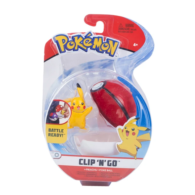 Genuine Pokemon Box Set Pocket Monster Pokeball Deformation Toys Pikachu Venusaur Charizard Gyarados Mewtwo Anime Figure Model Pikachu With Box
