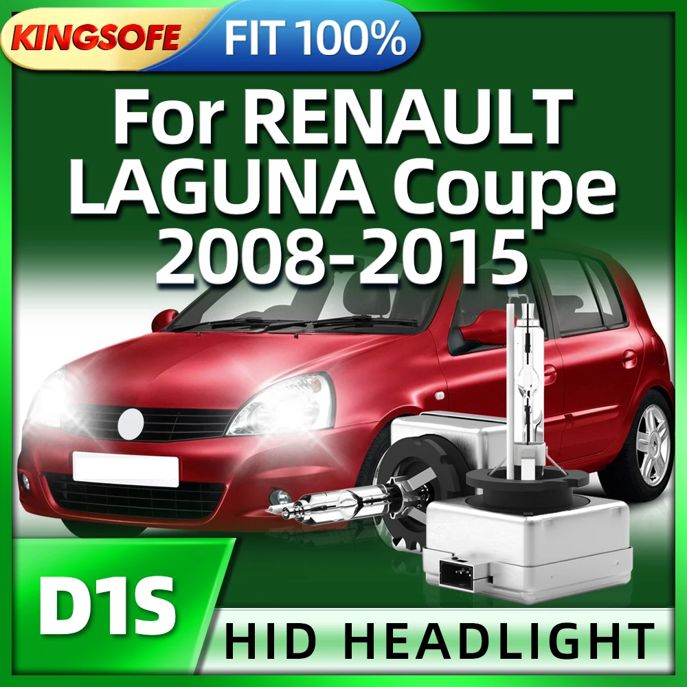 

KINGSOFE 2Pcs D1S HID Xenon Bulb Car Headlight Lamp 6000K For RENAULT LAGUNA Coupe 2008 2009 2010 2011 2012 2013 2014 2015