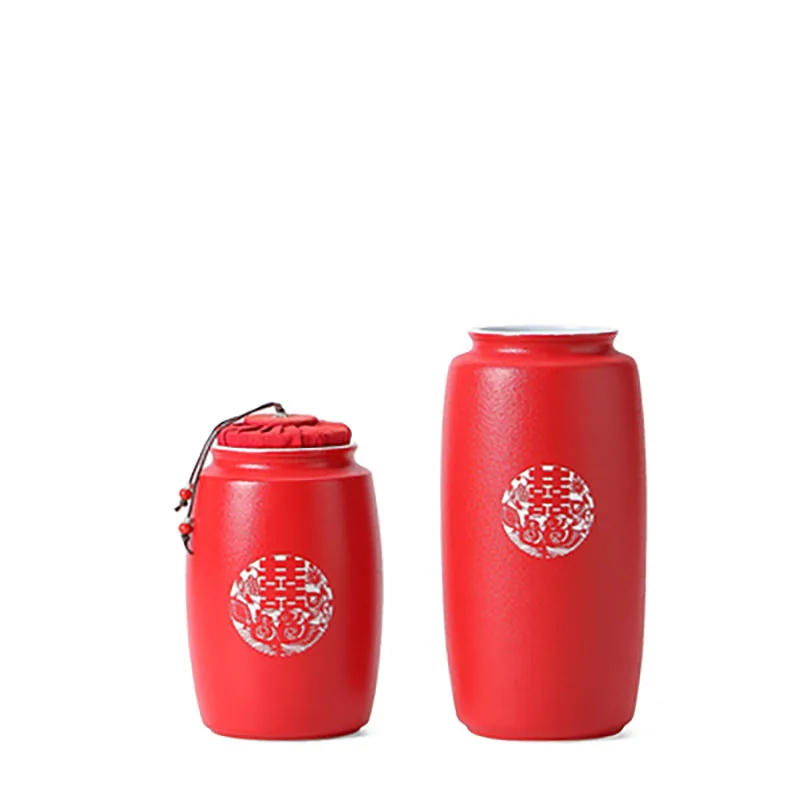 Ceramic Tea Storage Containers, Food Container for Serving Tea, Coffee Spice Sugar, Wedding Supply Gifts