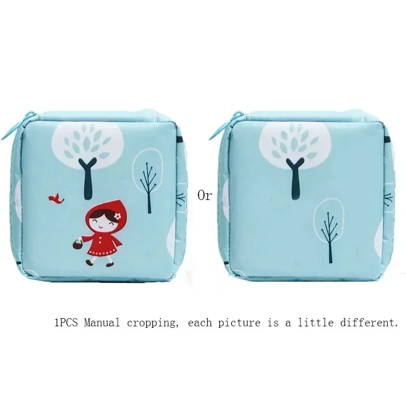 Girls Tampon Holder Storage Bags Organizer Women Napkin Cosmetic Bags Coin Purse Ladies Makeup Bag Tampon Sanitary Pad Pouch