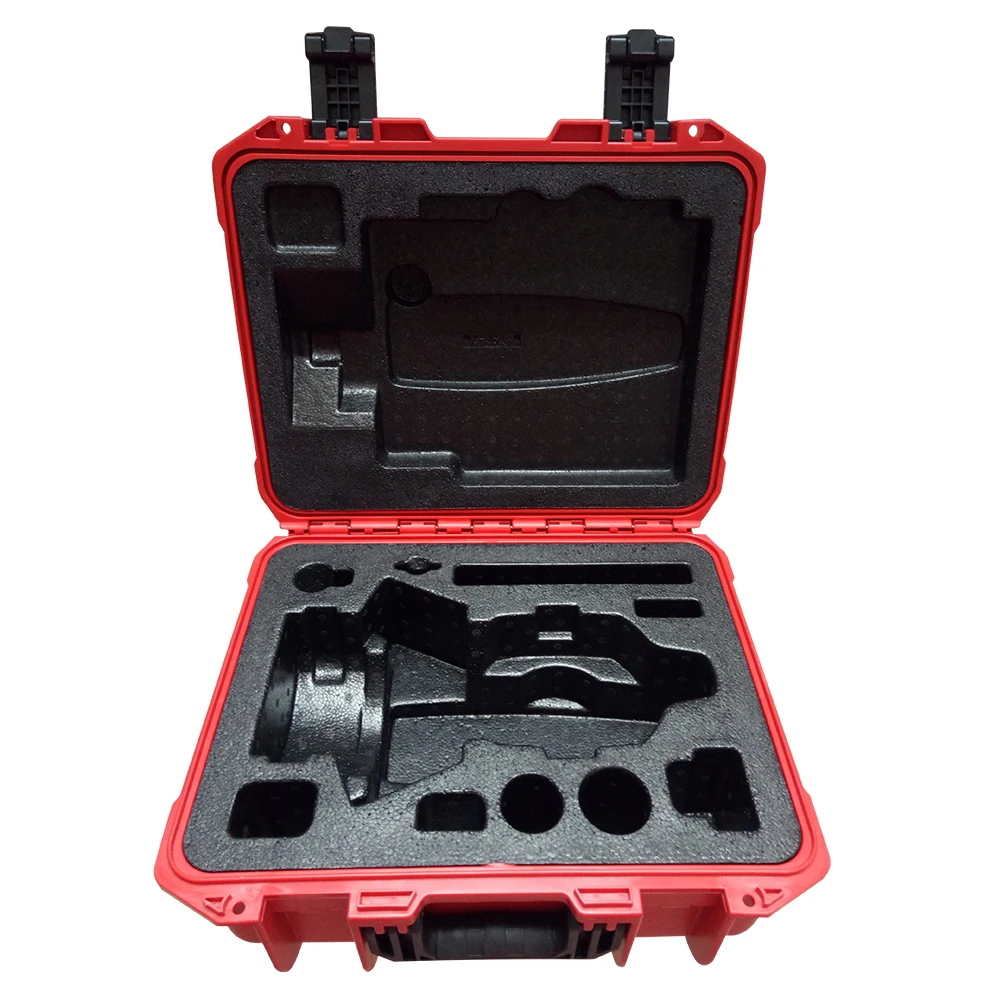 

For Kolida sanding South series theodolite RED Plastic Cayyring Case Hard Carrying Case