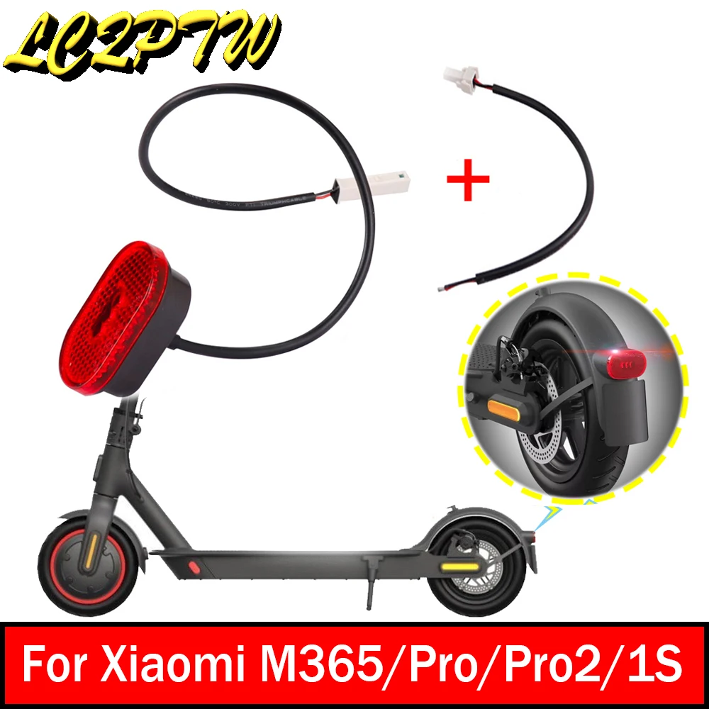 

Brake Light for Xiaomi M365/Pro/1S/Pro2 Electric Scooter Rear TailLight Lamp LED Skateboard Stoplight Safety Tail Lights Parts