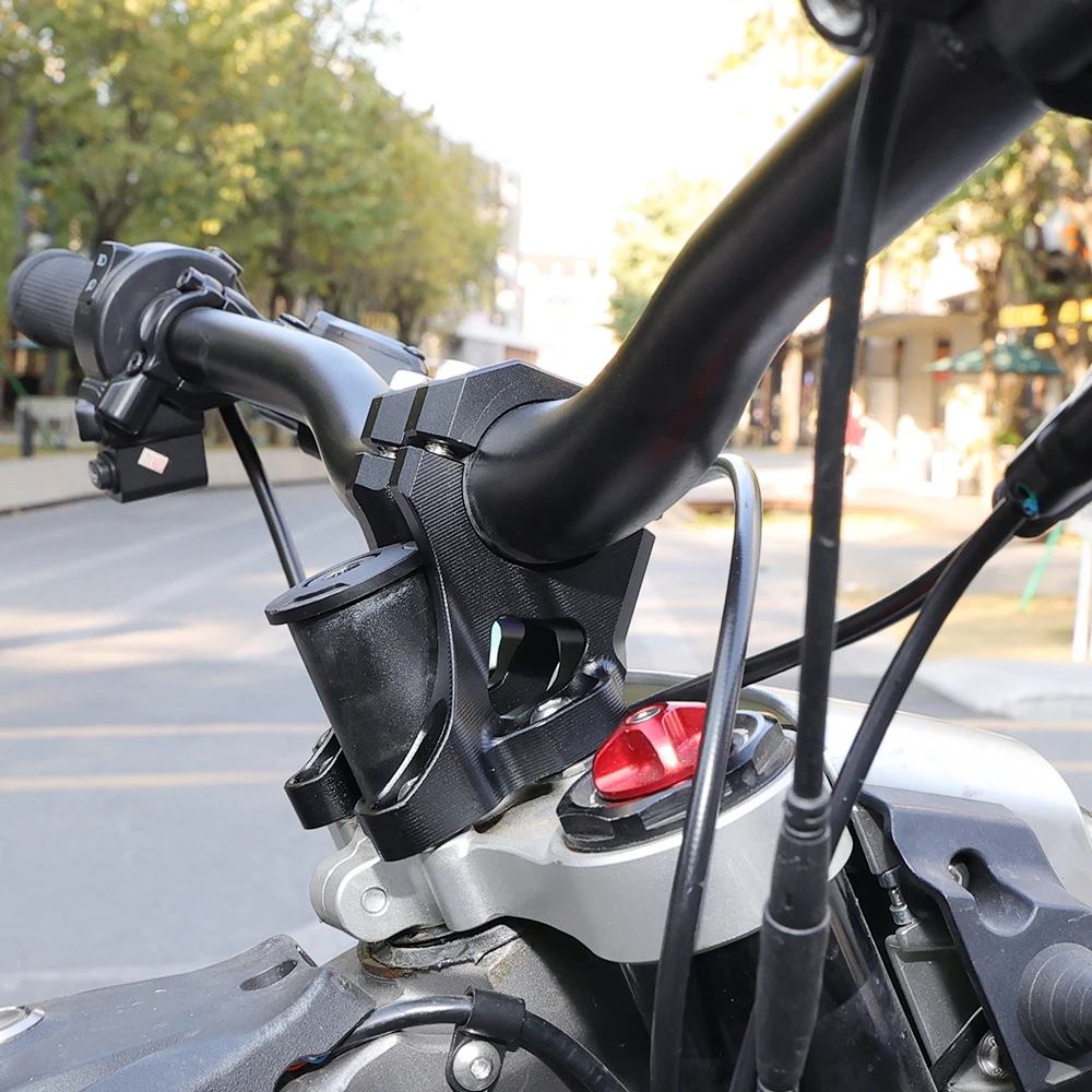 Für Surron Light Bee X S Vorderer Lenkerhalter Für Sur Ron Motorrad Elektrisches Motocross Lenkstange Modifizierte Teile CNC – Detail 2