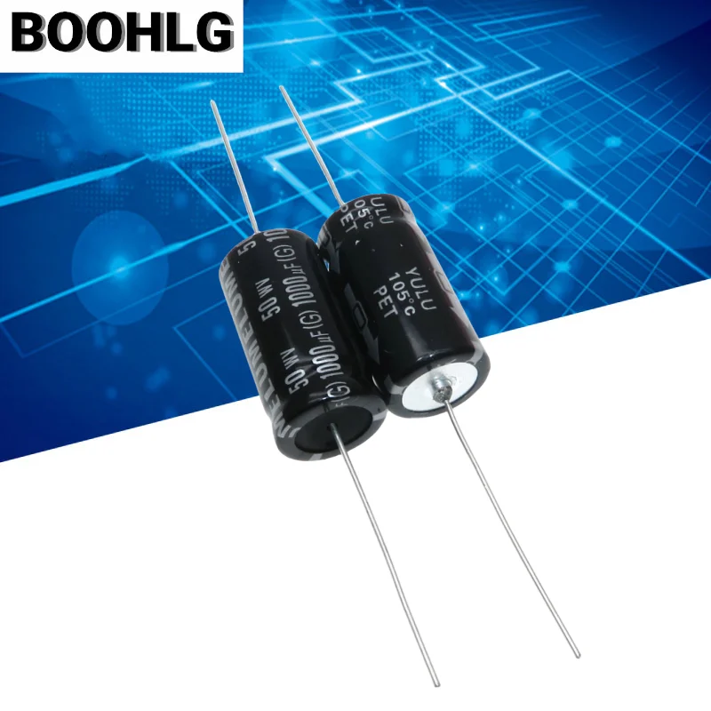 

5PCS ELUM 1000uf 63v/ 50v 1000UF axial polarized aluminum electrolytic capacitor 63v 1000uf 16X31