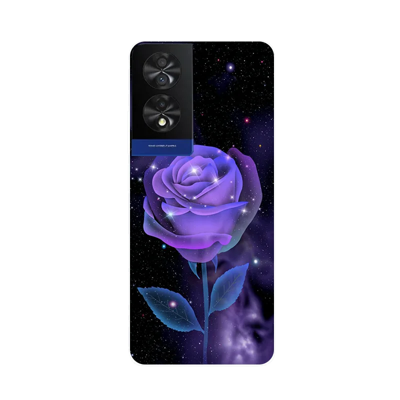 Cartoon Design Soft TPU Silicone Bumper Case, 6.78