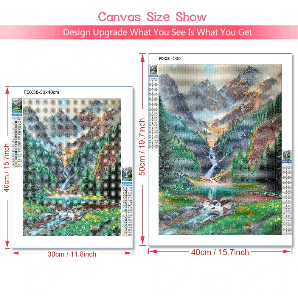 Diamond Painting New DIY 5D Diamond Painting Moon Tree Full Round Mosaic Landscape Flower Diamond Embroidery Art Rhinestone for Home Decor