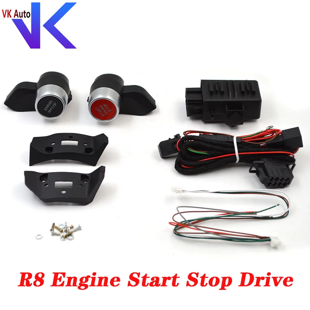 R8 Engine Start Stop Drive select switch button For VW Golf MK7 7.5 R MQB Sport Steering Wheel Start Switch Driving Mode Switch