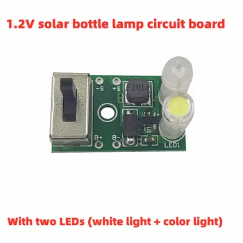 1.2V NiMH Battery Controller scheda di controllo della luce solare lampada solare in ceramica Jar Lamp Lawn Light Circuit Control Board Module