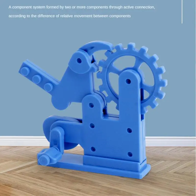Assembling Toys Benefiting Intelligence Development Plastic Building Blocks Parts Gear Building Blocks Children Assemble Toys