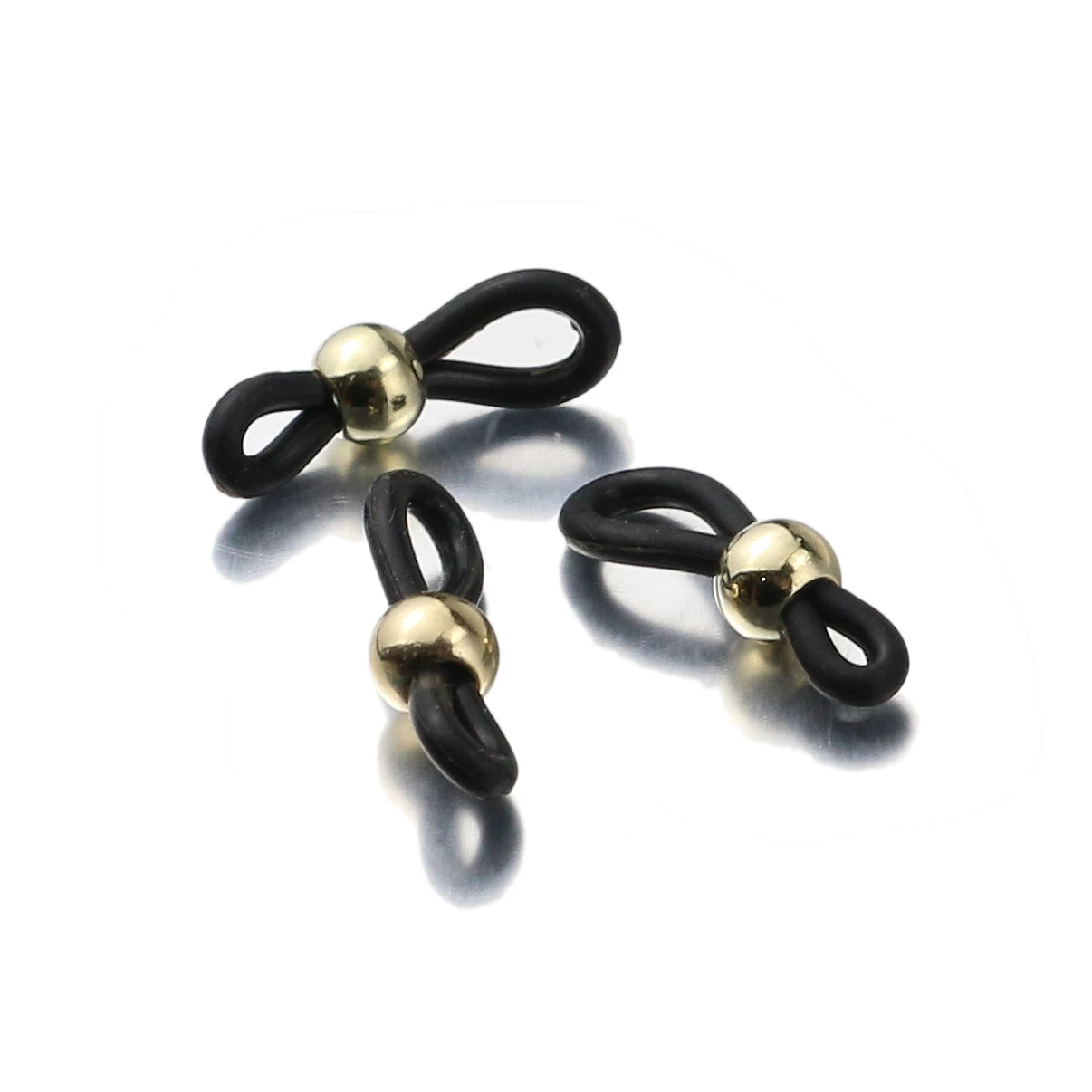 Eyewear Chain Holder Strap with Rubber Loop Connectors - 20pcs Set