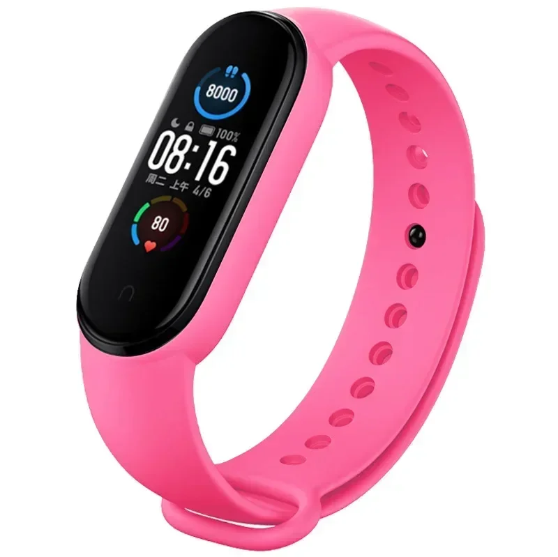 Silicone Wristband Strap for Smartwatches - Durable and Stylish Bracelet Accessory