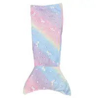 Kids Mermaid Tail Blanket Mermaid Tail Blanket for Toddlers Wear Resistant Plush Flannel Fleece Toy Breathable Design Washable 1