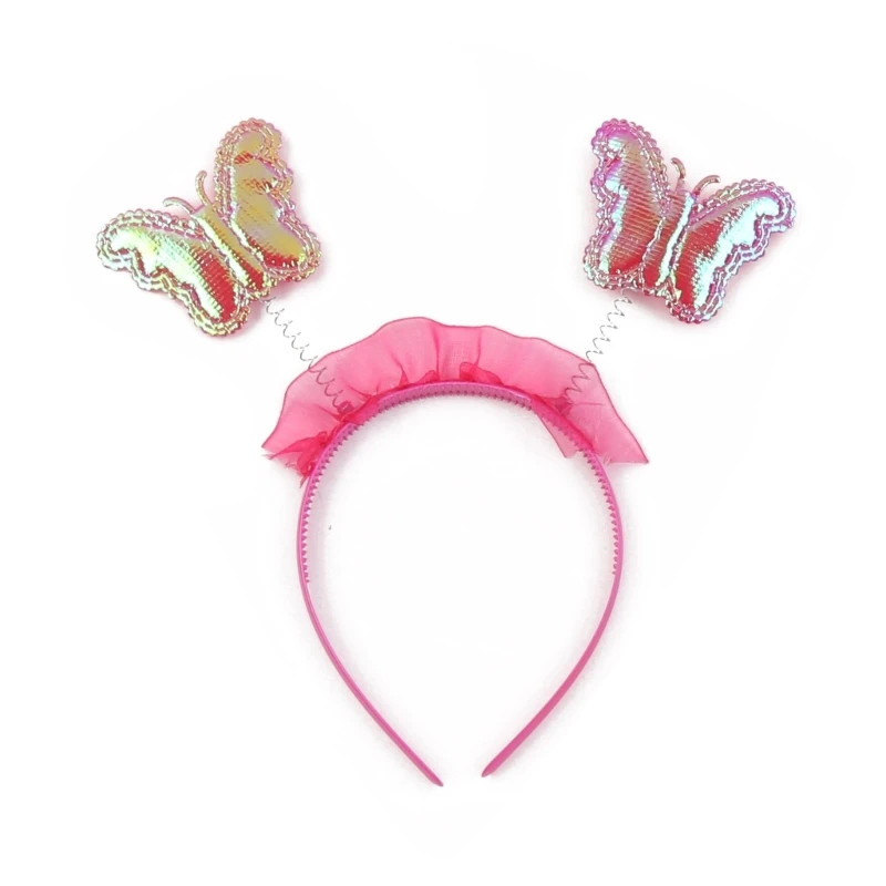 

Angel Wings Butterfly Wings with Wand Headband Fairy Princess Kids Costume Set