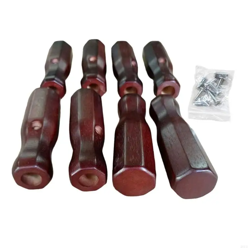 652F 8Pcs Table Football Handle Table Soccer Replacement Handle Foosball Grip Football Game Rod Nonslip Designs