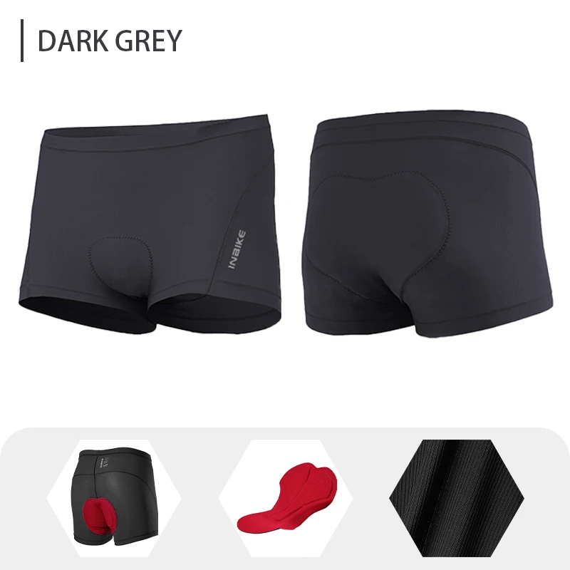JEPOZRA Pantaloncini da ciclismo pantaloncini da ciclismo in rete traspirante per uomo, Pad in Gel 5D, pantaloncini da bici MTB antiurto  18