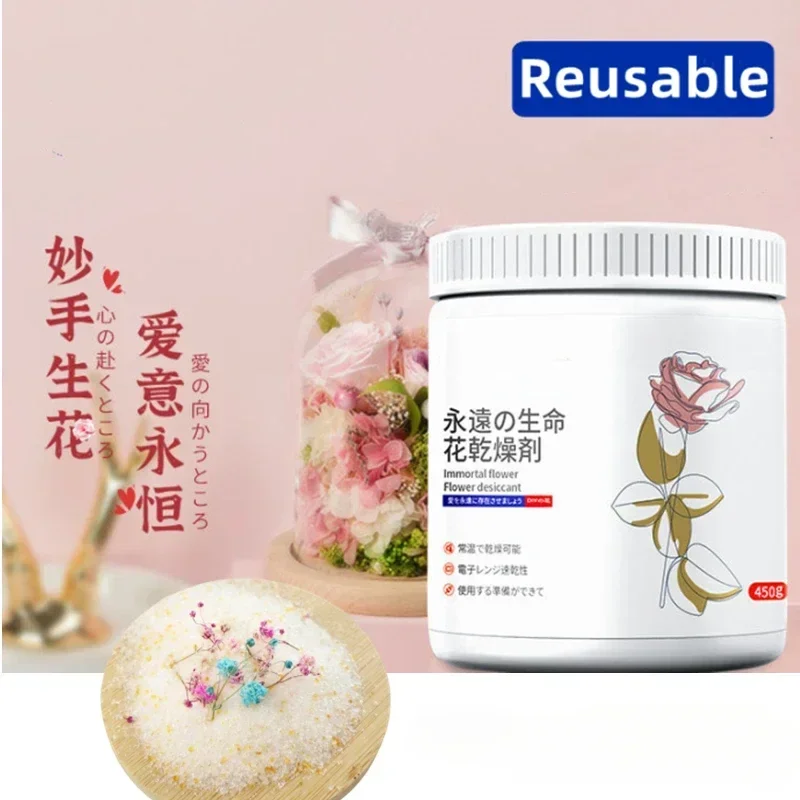 Silica Gel Desiccant 800g 1600g Flower Drying Silica Gel Reusable Desiccant Beads Silica Gel Desiccant Color Indicating Flower Drying DIY Hand