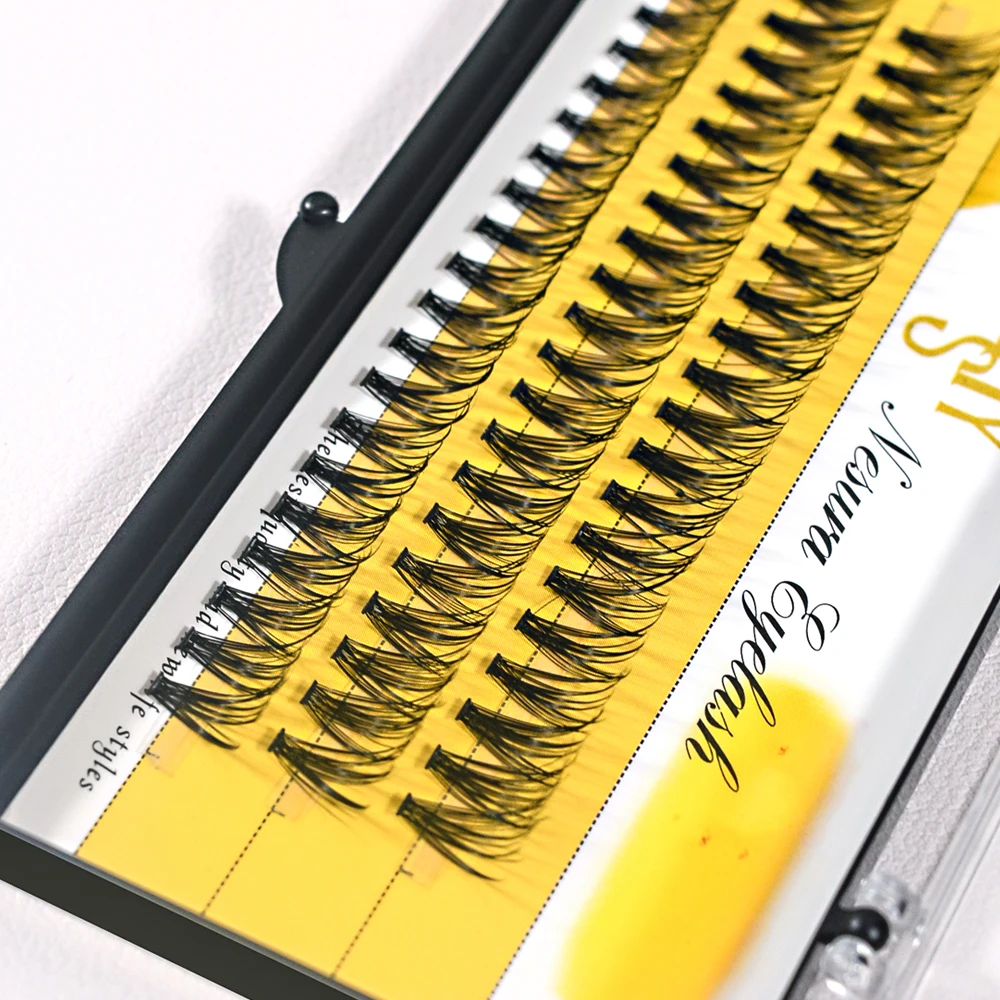Eyelash Extensions Fake Eyelashes Eyelash Extension Eyelash Extension Lashes False Eyelashes QSTY 0.07C 20D Professional Individual Eyelash Extension Natural Long Black Effect Makeup False Cluster Eyelashes Soft Cilia